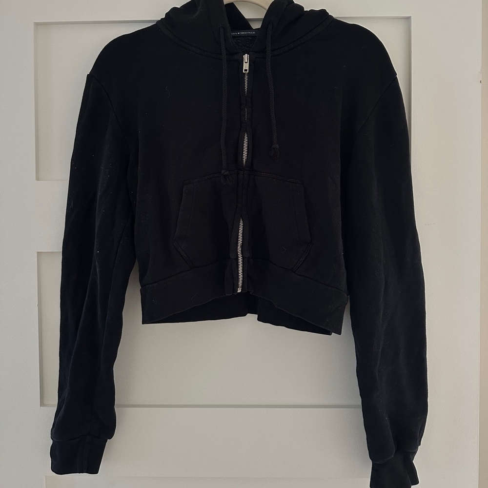 Brandy Melville Cropped Hoodie